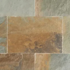 Rustic multicolour slate sample