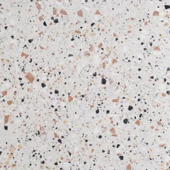 Terrazzo ivory porcelain sample