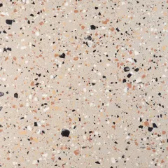 Terrazzo beige porcelain sample